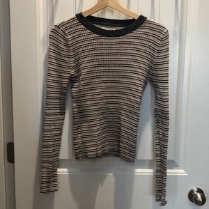 American Eagle Striped Sweater